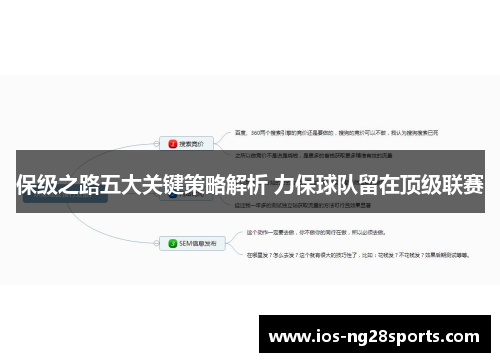 保级之路五大关键策略解析 力保球队留在顶级联赛