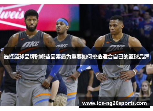 选择篮球品牌时哪些因素最为重要如何挑选适合自己的篮球品牌