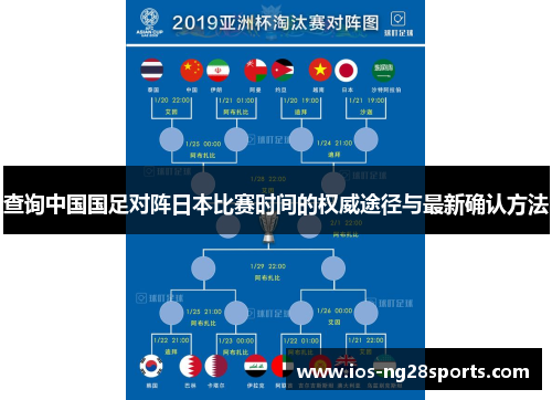 查询中国国足对阵日本比赛时间的权威途径与最新确认方法 查询中国国足对阵日本比赛时间的权威途径与最新确认方法